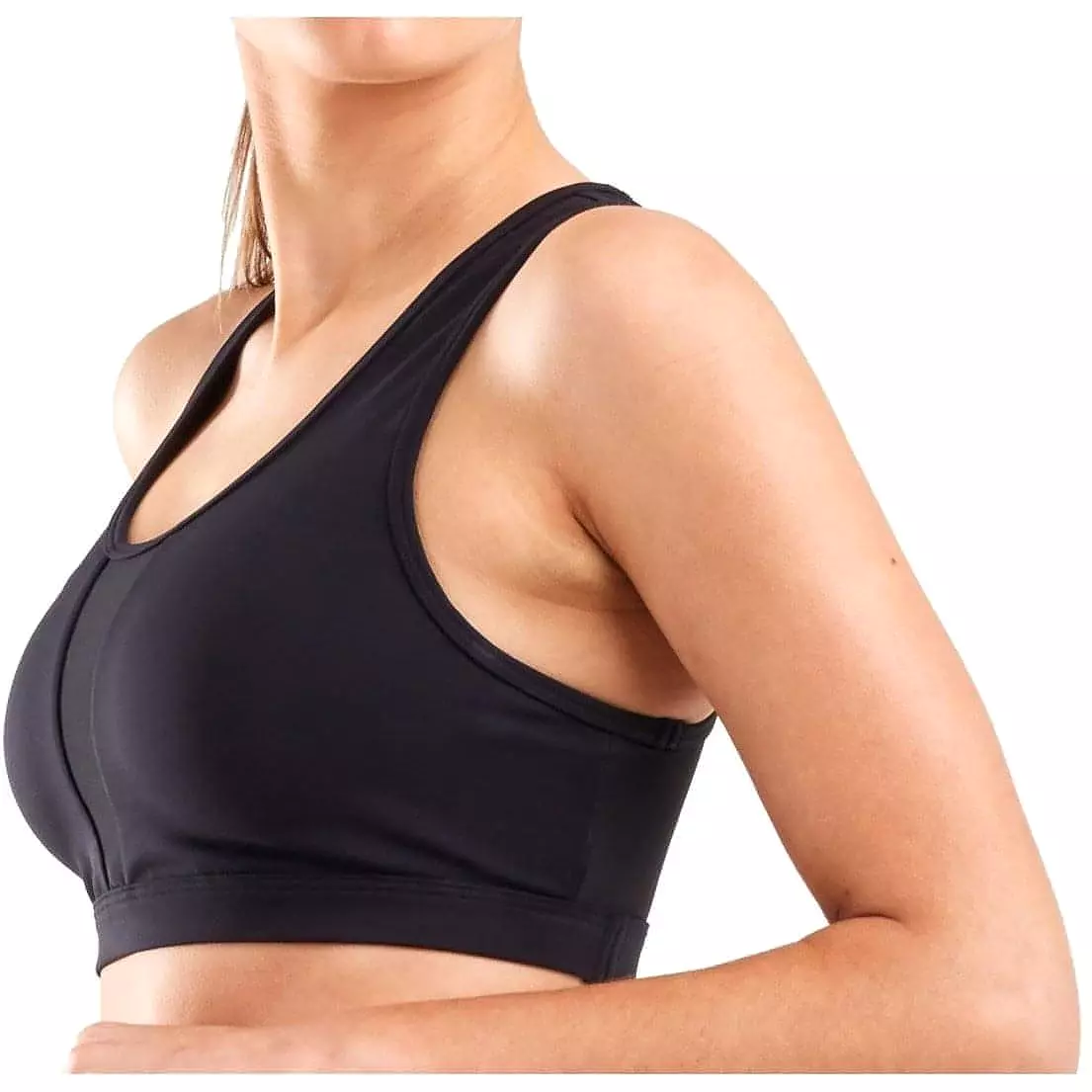 2XU Perform Medium Impact Womens Sports Bra - Black