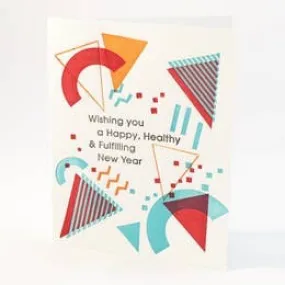 80s Graphic New Year Card