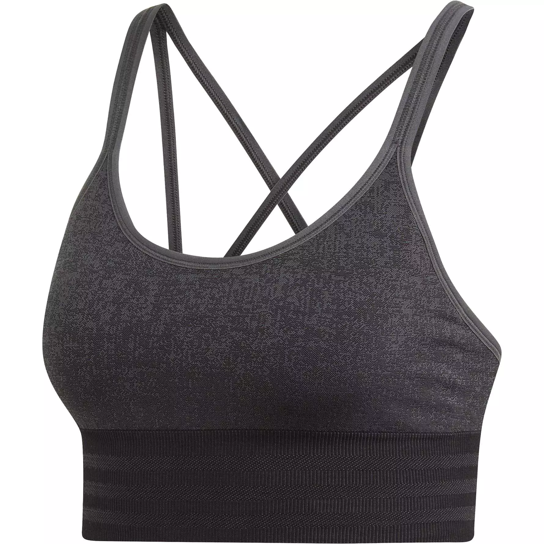 adidas All Me PrimeKnit FLW Womens Sports Bra - Grey