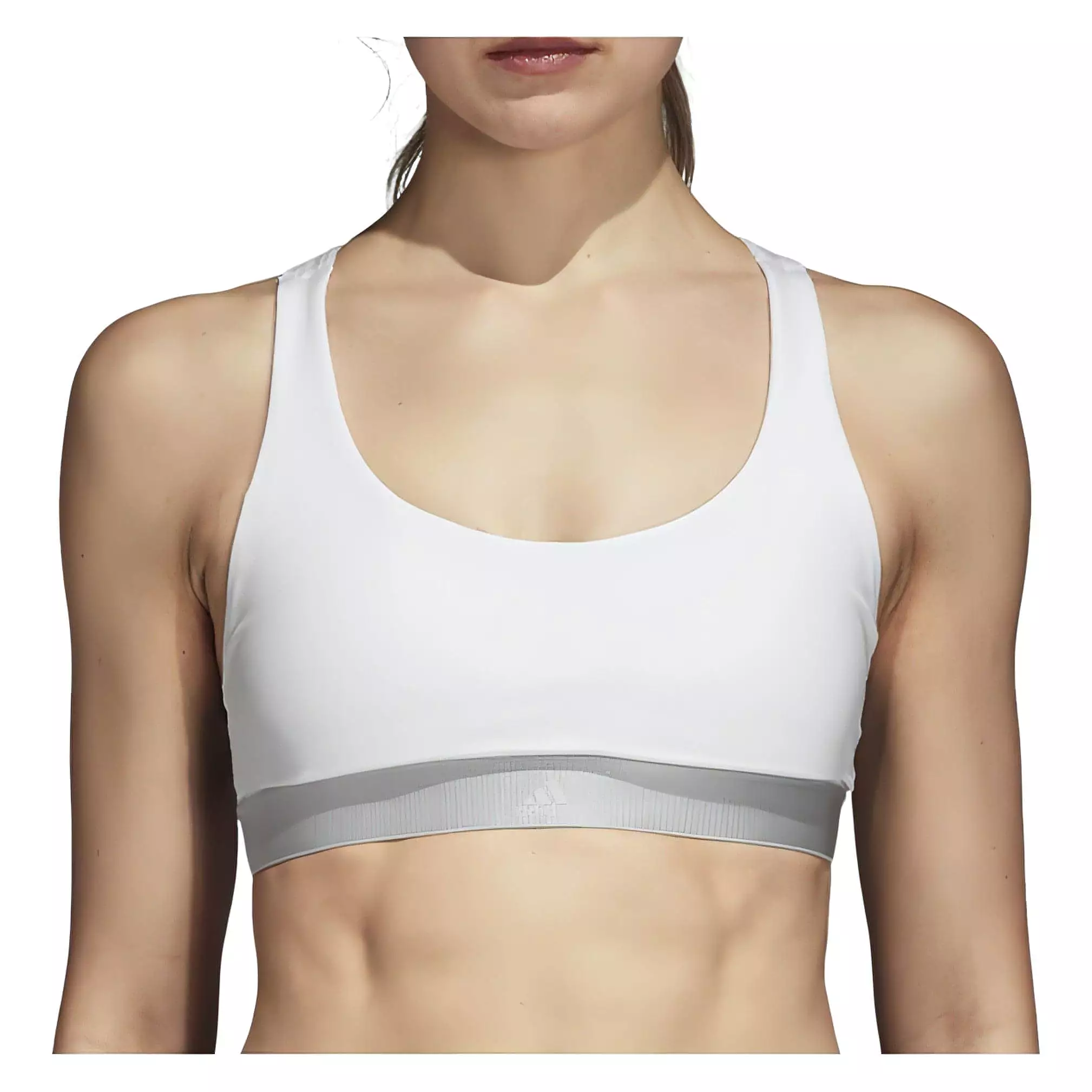 adidas All Me VFA Womens Sports Bra - White