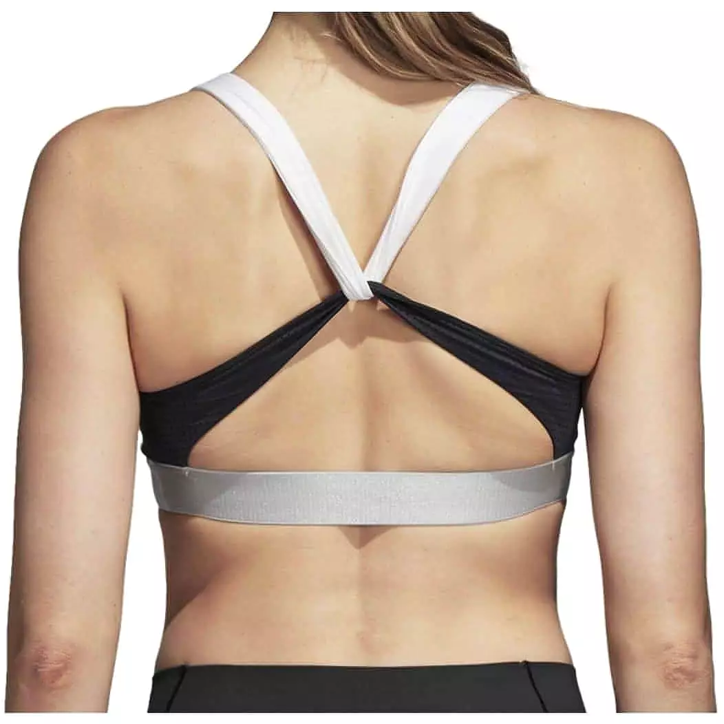 adidas All Me VFA Womens Sports Bra - White