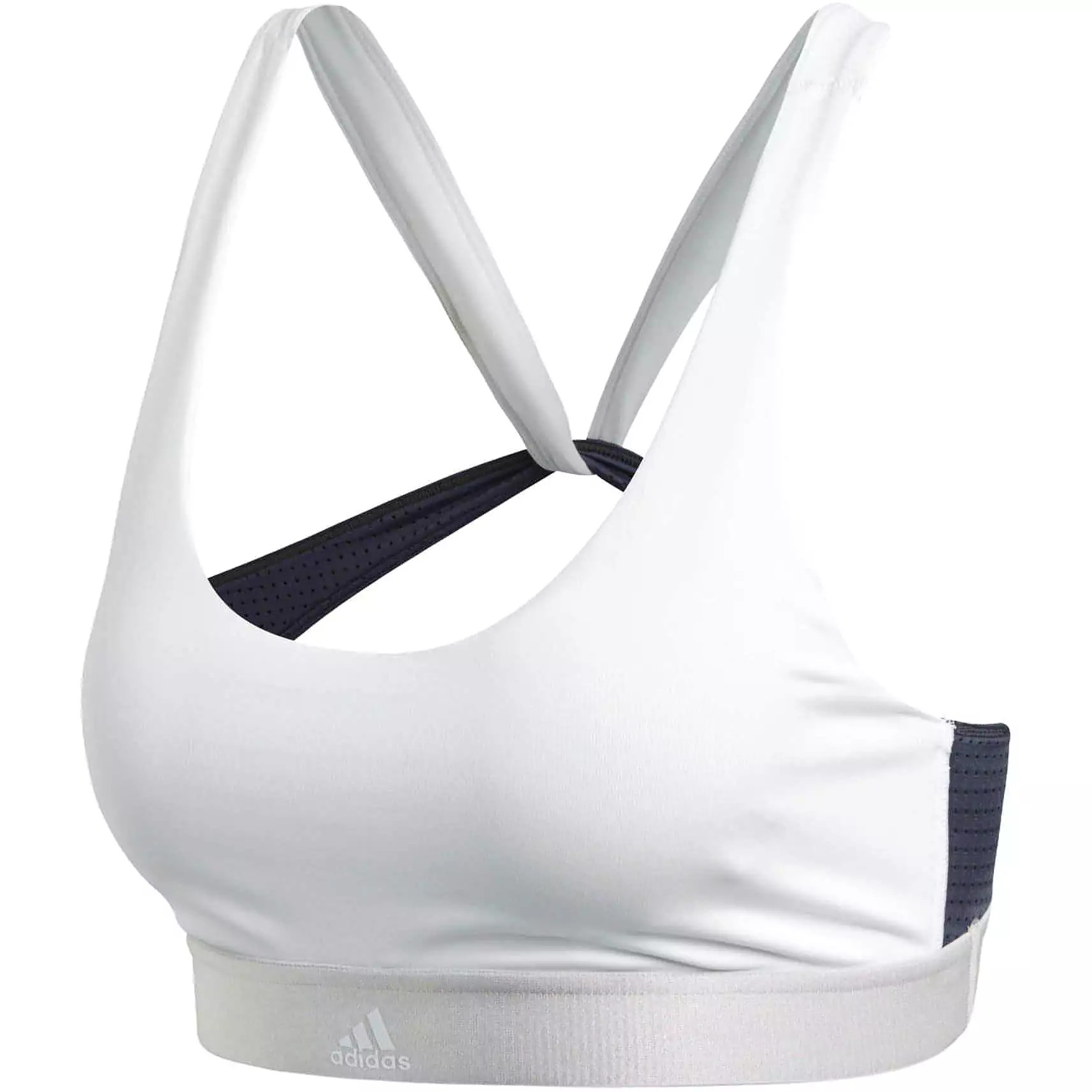 adidas All Me VFA Womens Sports Bra - White