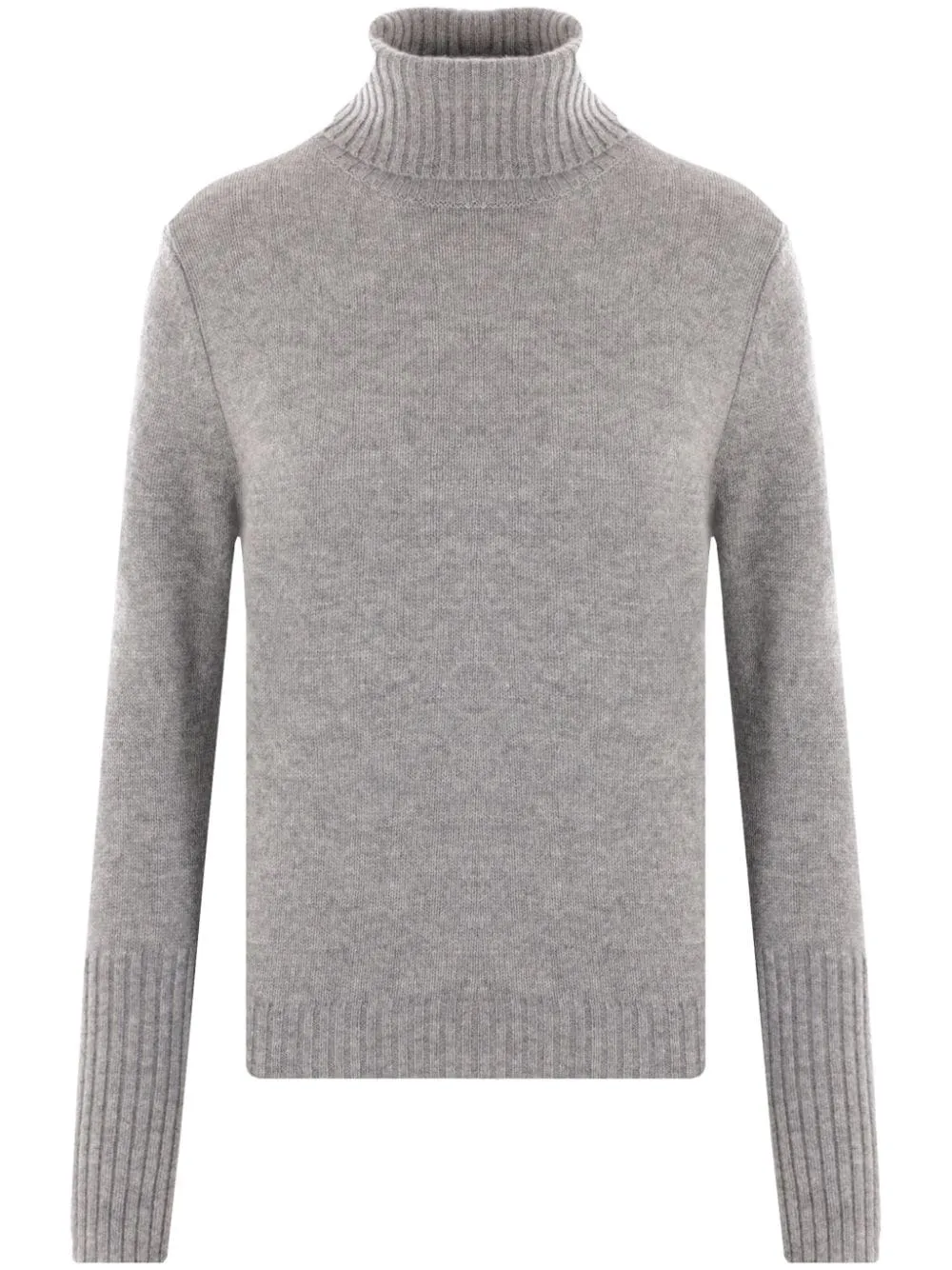 Allude roll neck cashmere sweater - Grey