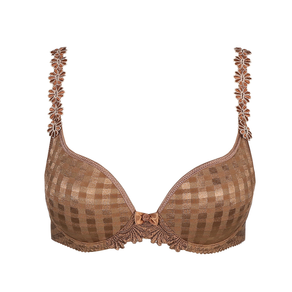 Avero Heart Shape Bra | Bronze