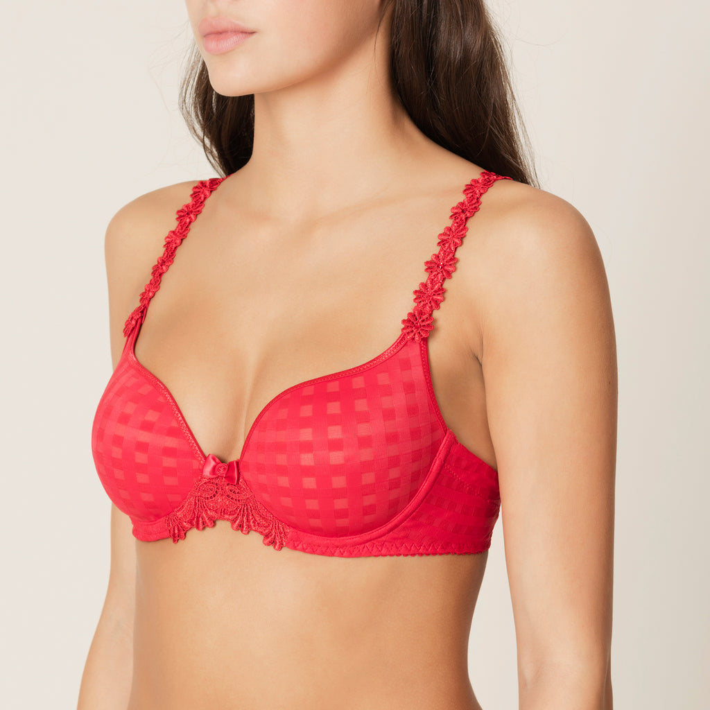 Avero Heart Shape Bra | Scarlet