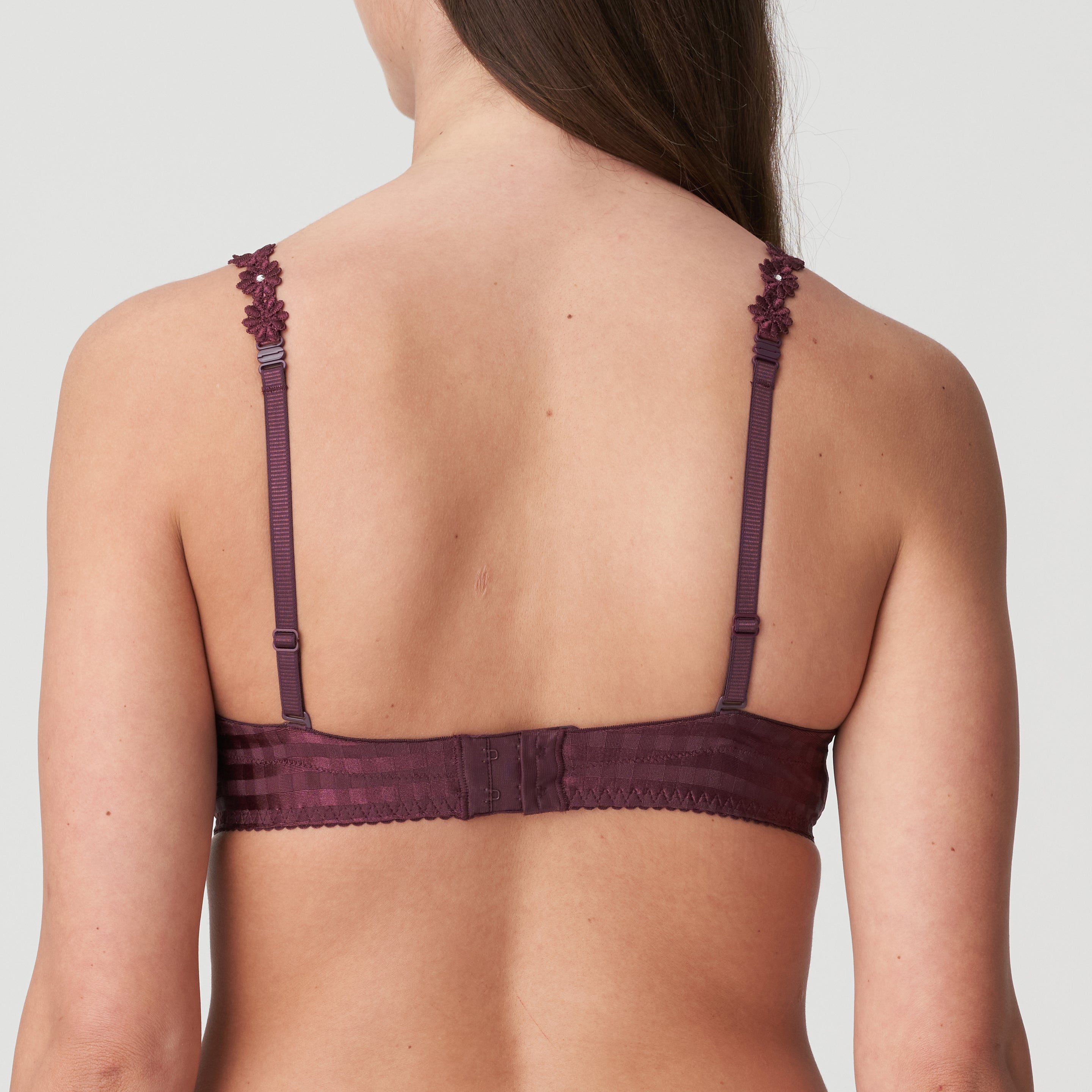 Avero Heart Shape Bra | Wine