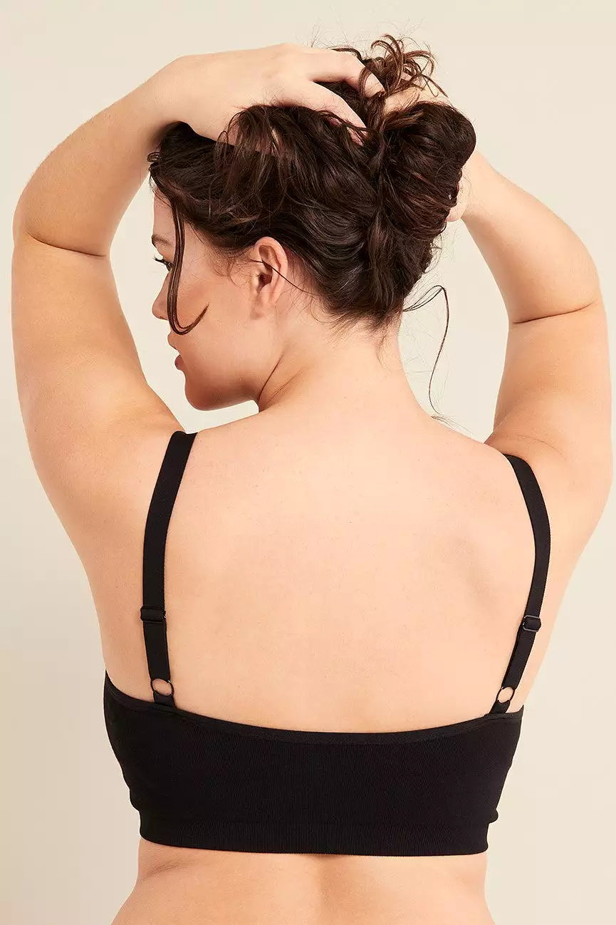 Bamboo Full Bust Bra - Black