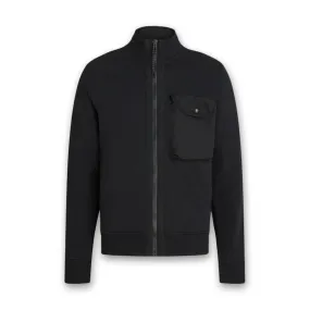 Belstaff - Transit Full Zip Sweatshirt in Black