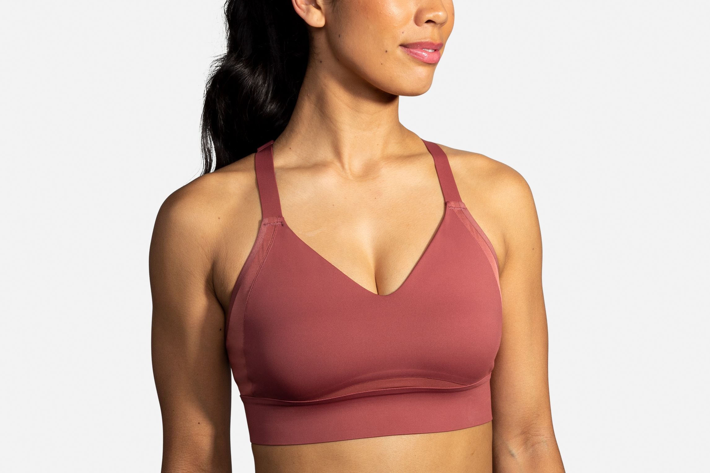 Brooks Drive Interlace Run Bra