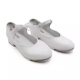 Capezio Child's Shuffle Tap Tap Shoes - White