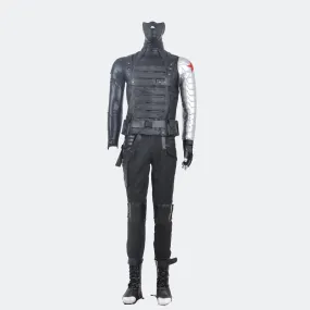 Captain America 2  Bucky Barnes winter soldier cosplay costume