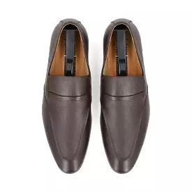 Classy Thin Strapped Loafers - Brown