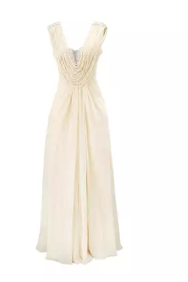 Cream Toned Gown