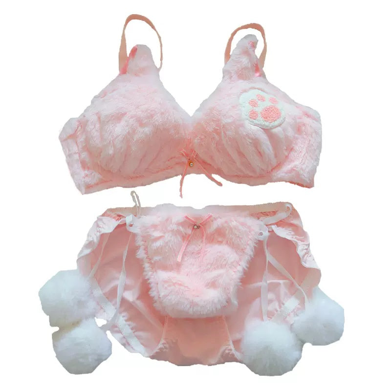 CUTE CAT UNDERWEAR SET BY241183