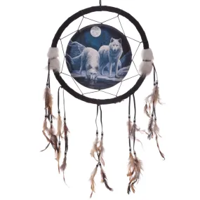 Dreamcatcher (Medium) - Lisa Parker Winter Warriors Wolf DCPA02U