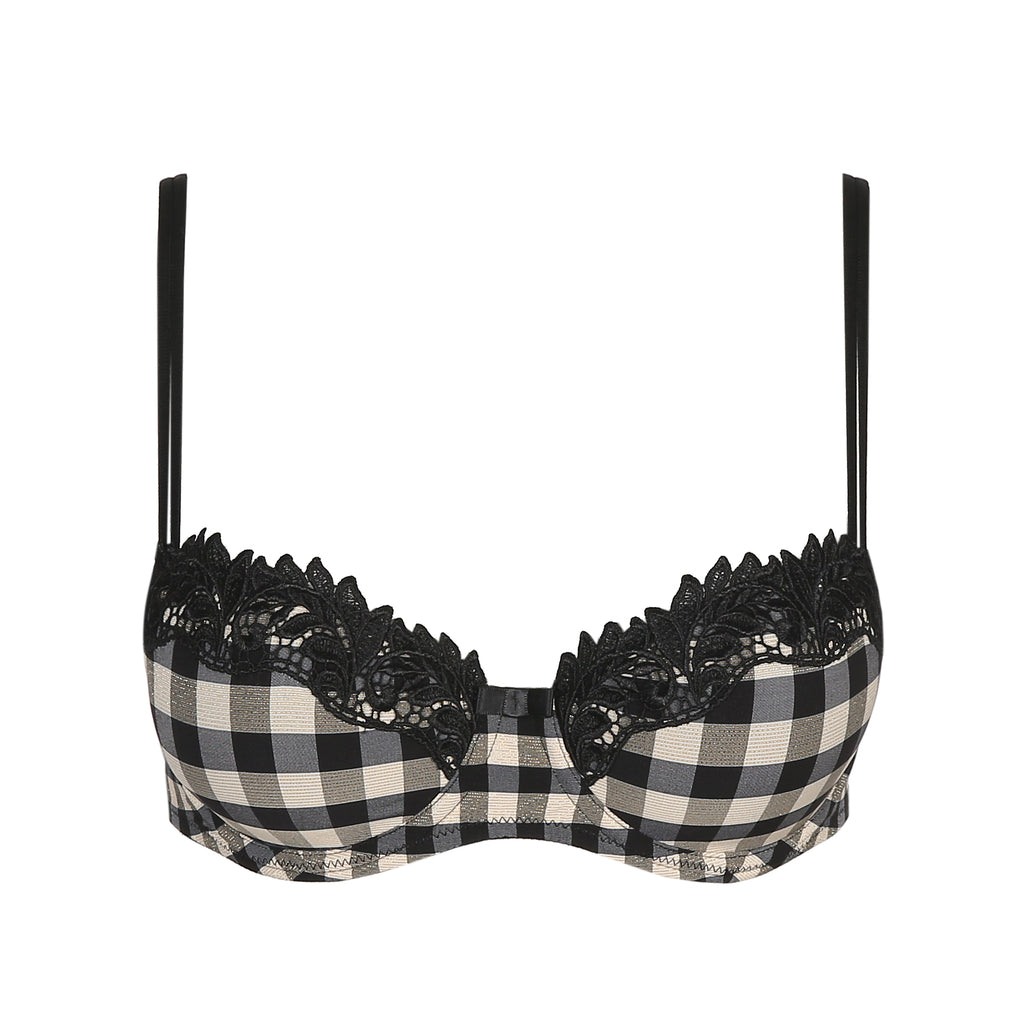 Ely Balconette Bra | Black