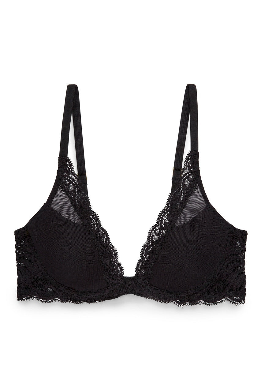 Feathers Bra | Black