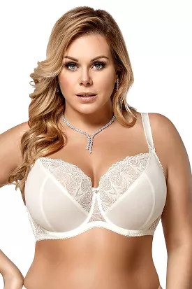 Gorsenia Lingerie Soft Bra Beige