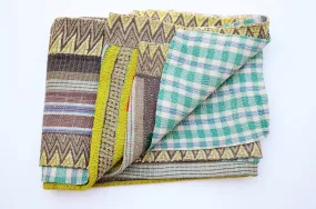 Hand Crafted Vintage Kantha Throw F