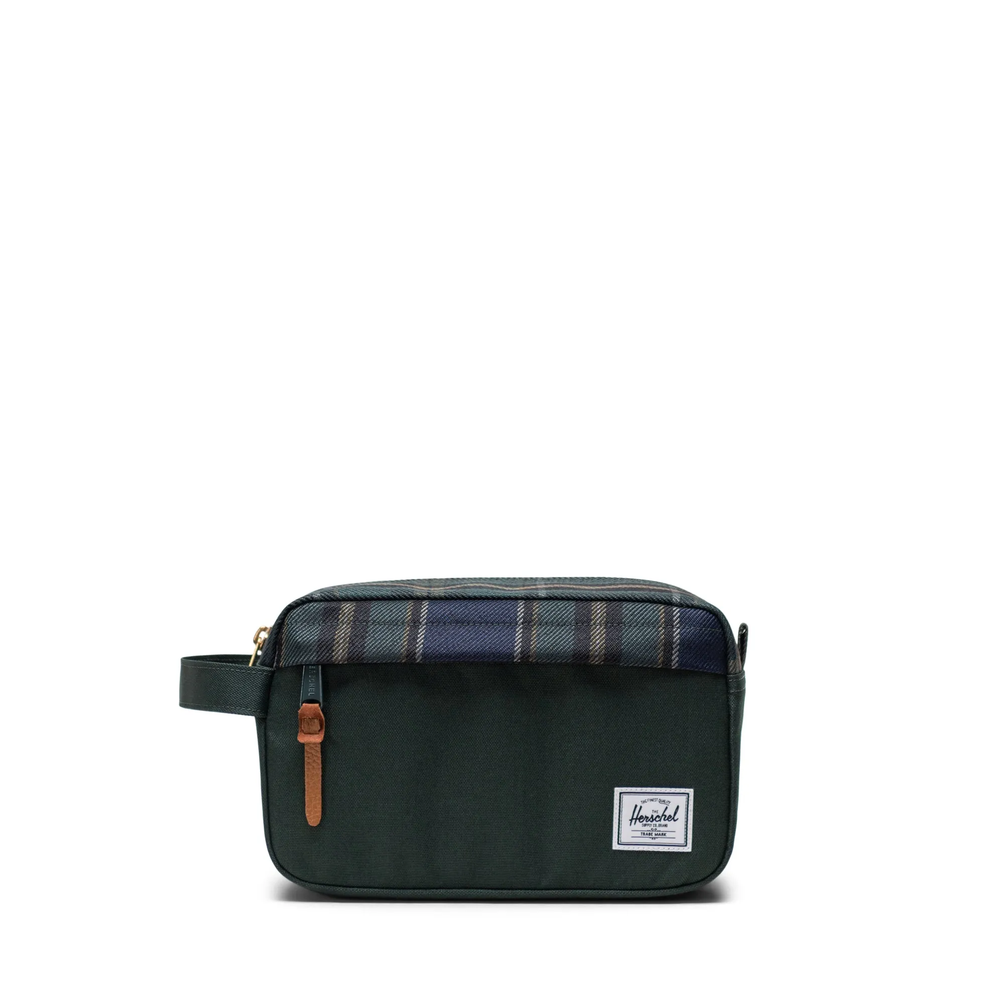 Herschel Travel Kit Darkest Spruce Winter Plaid