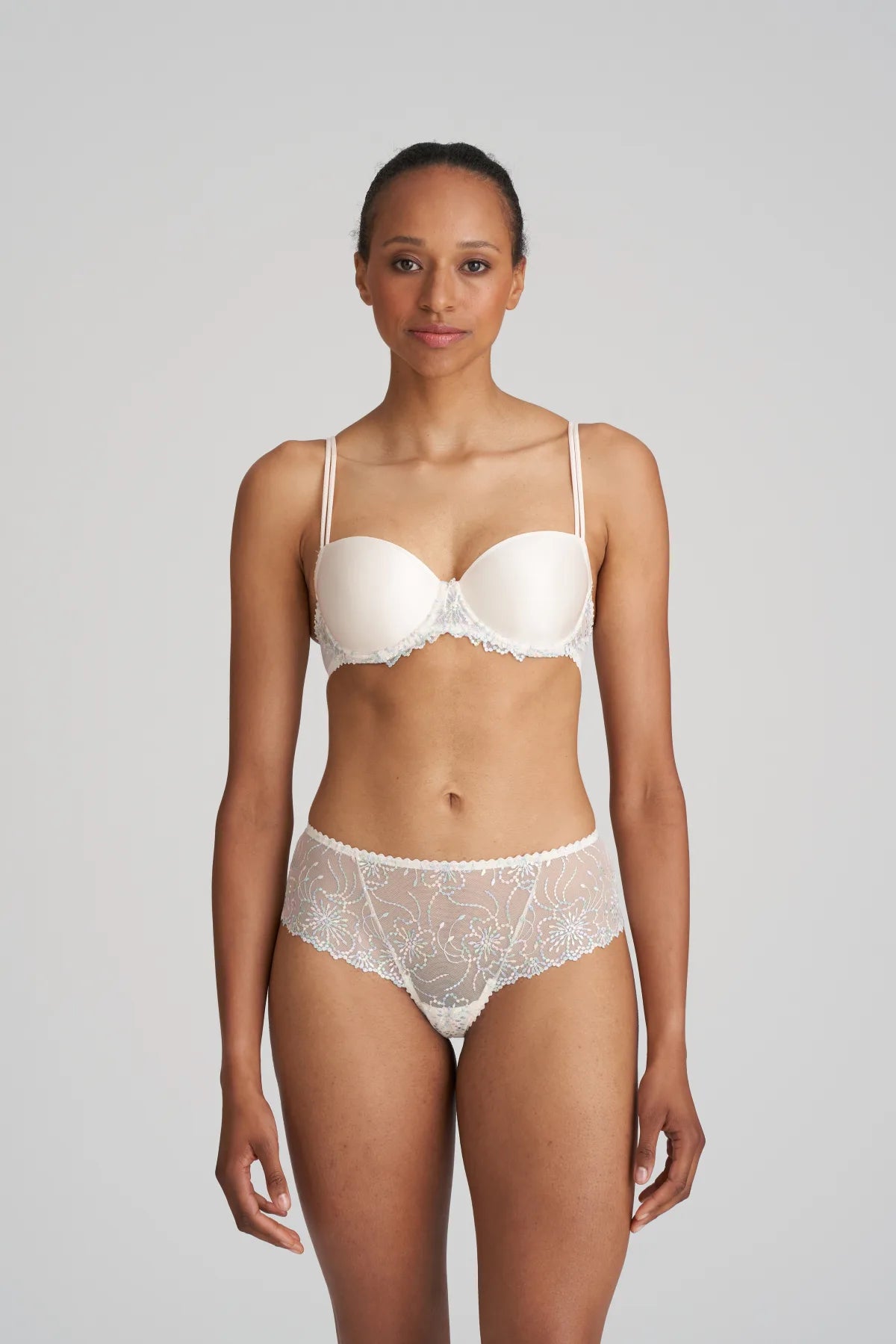 JANE Balconette T shirt Bra | Boudoir Cream