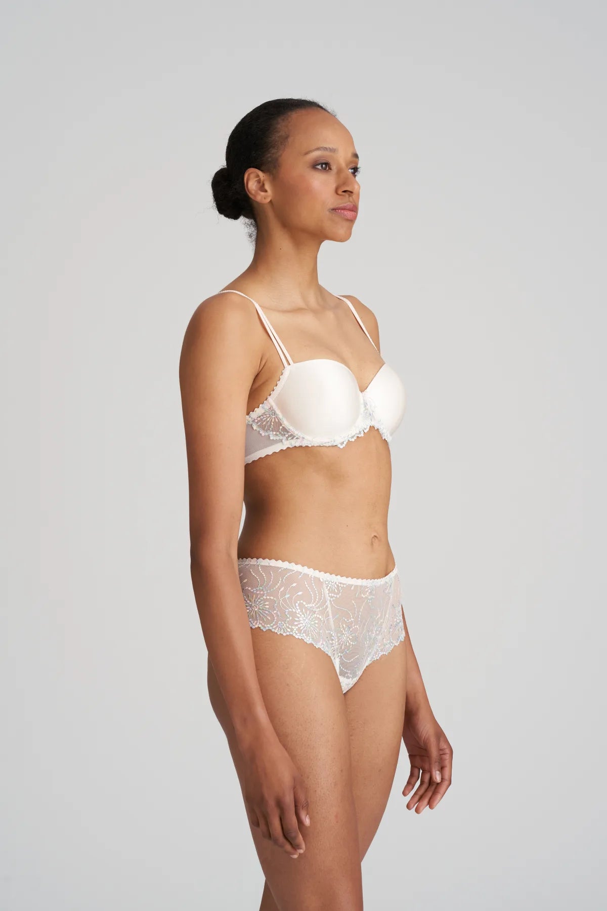 JANE Balconette T shirt Bra | Boudoir Cream