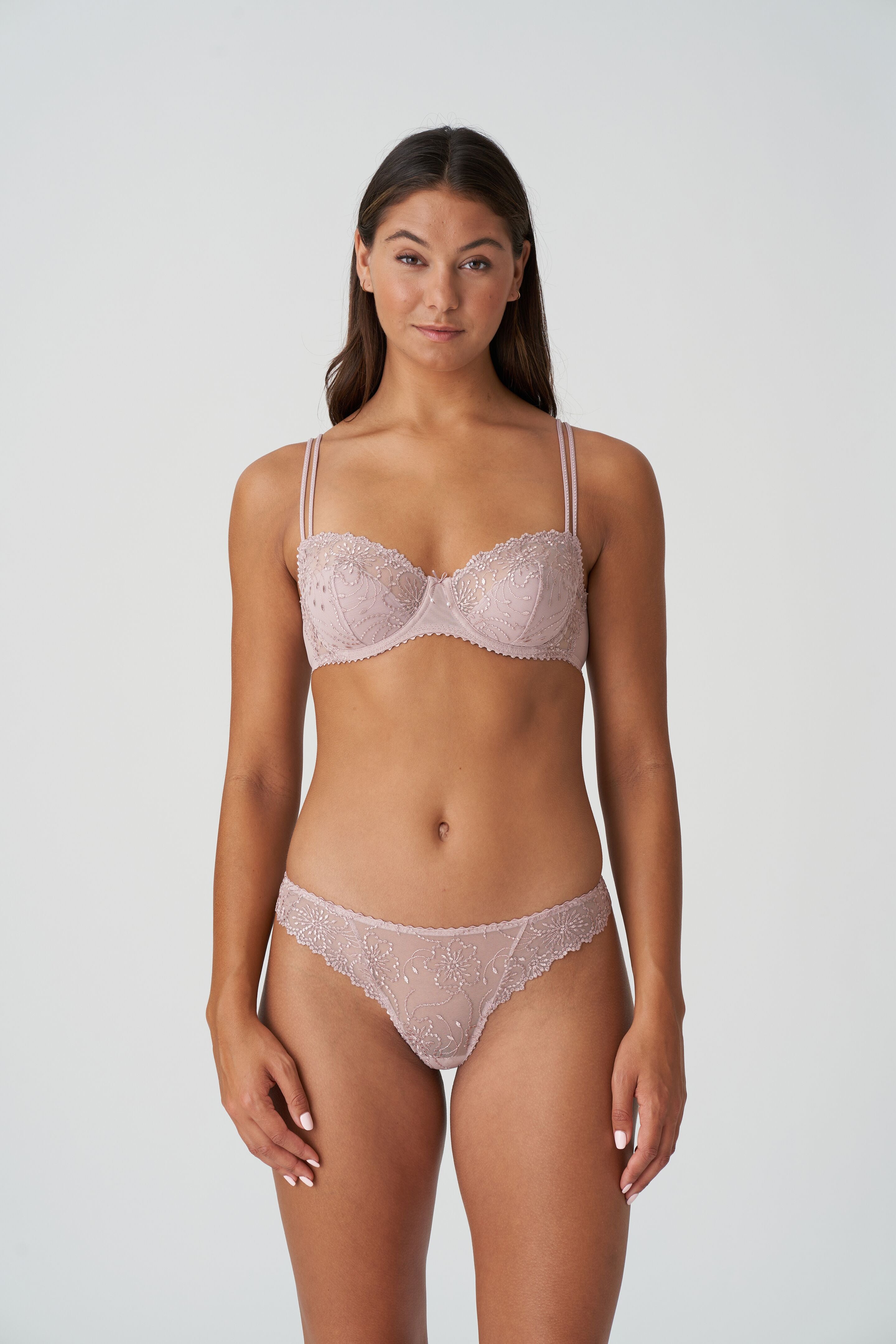 JANE Half Padded Balcony Bra | Bois de Rose