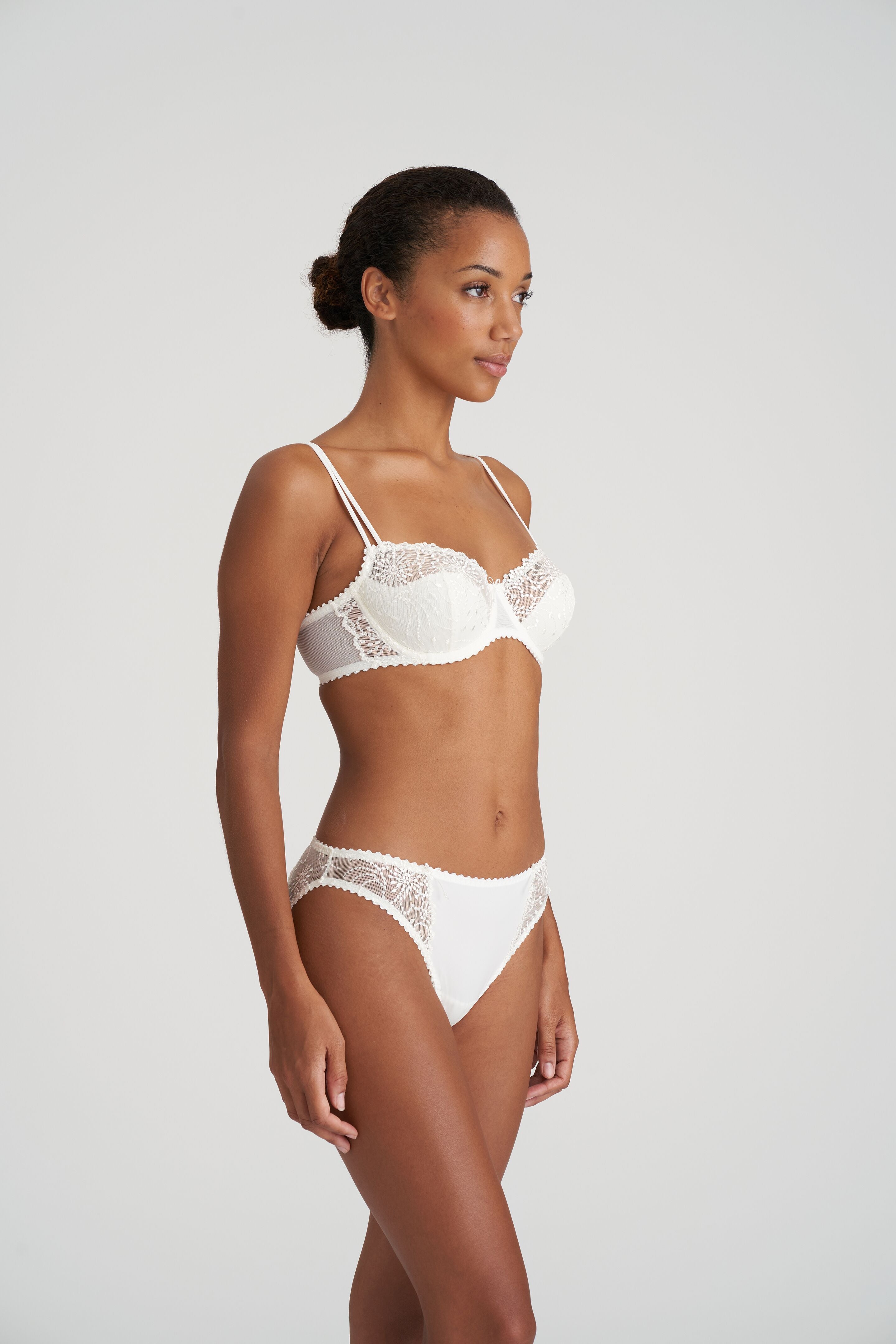 JANE Half Padded Balcony Bra | Natural