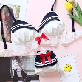 JAPANESE COS SAILOR UNDERWEAR SET