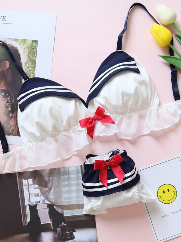 JAPANESE COS SAILOR UNDERWEAR SET