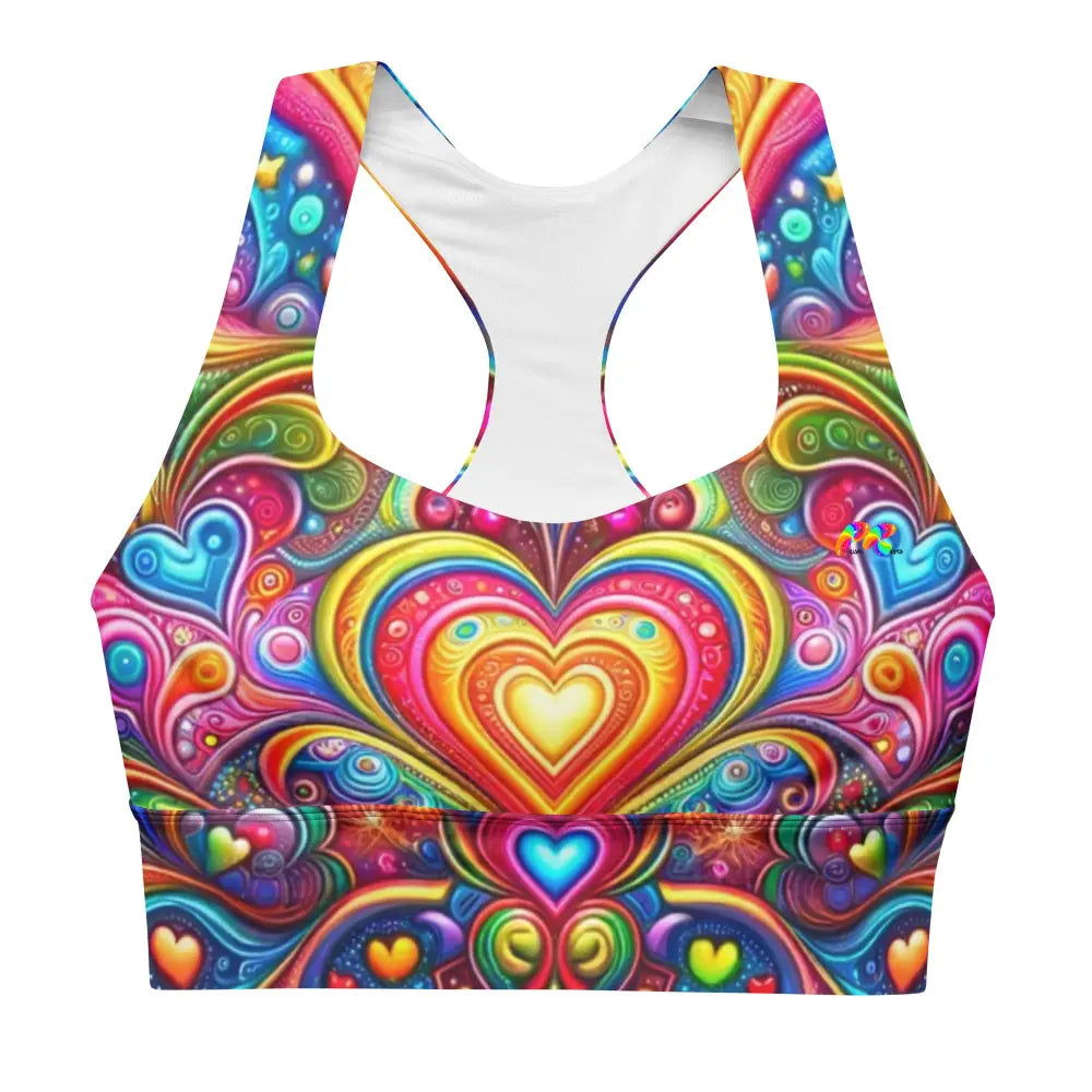 Love Dreamscape Longline Sports Bra