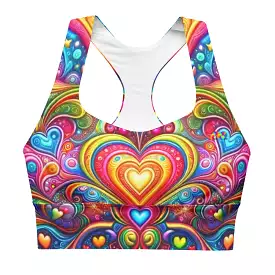 Love Dreamscape Longline Sports Bra