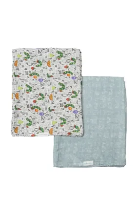 Muslin Swaddle Set, Eric Carle