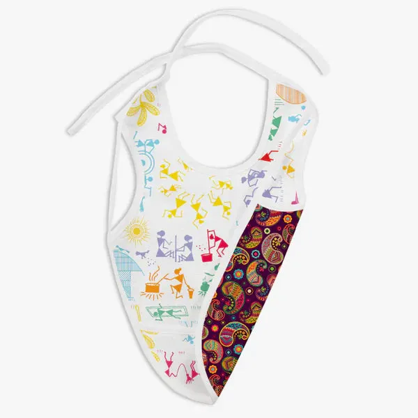 Mustard Seed Pillow + 2 Waterproof Cloth Bib Combo