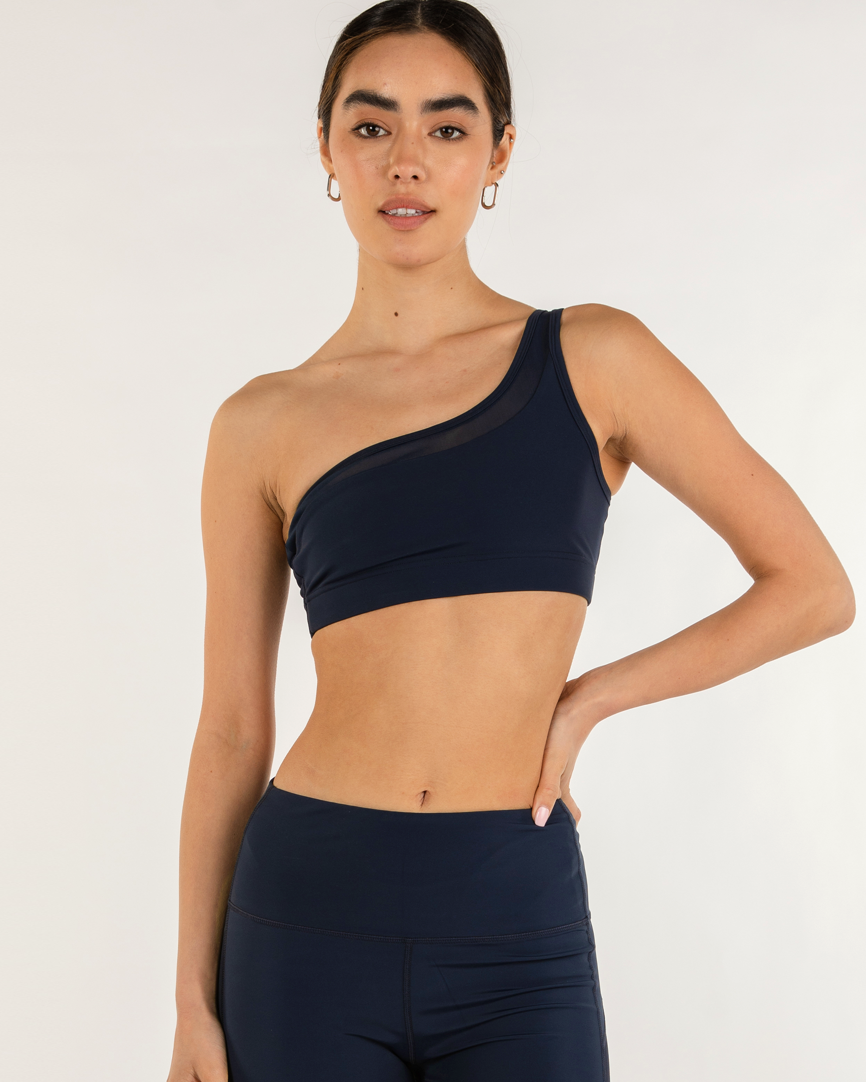 On Duty Mesh One Shoulder Silkiflex Bra