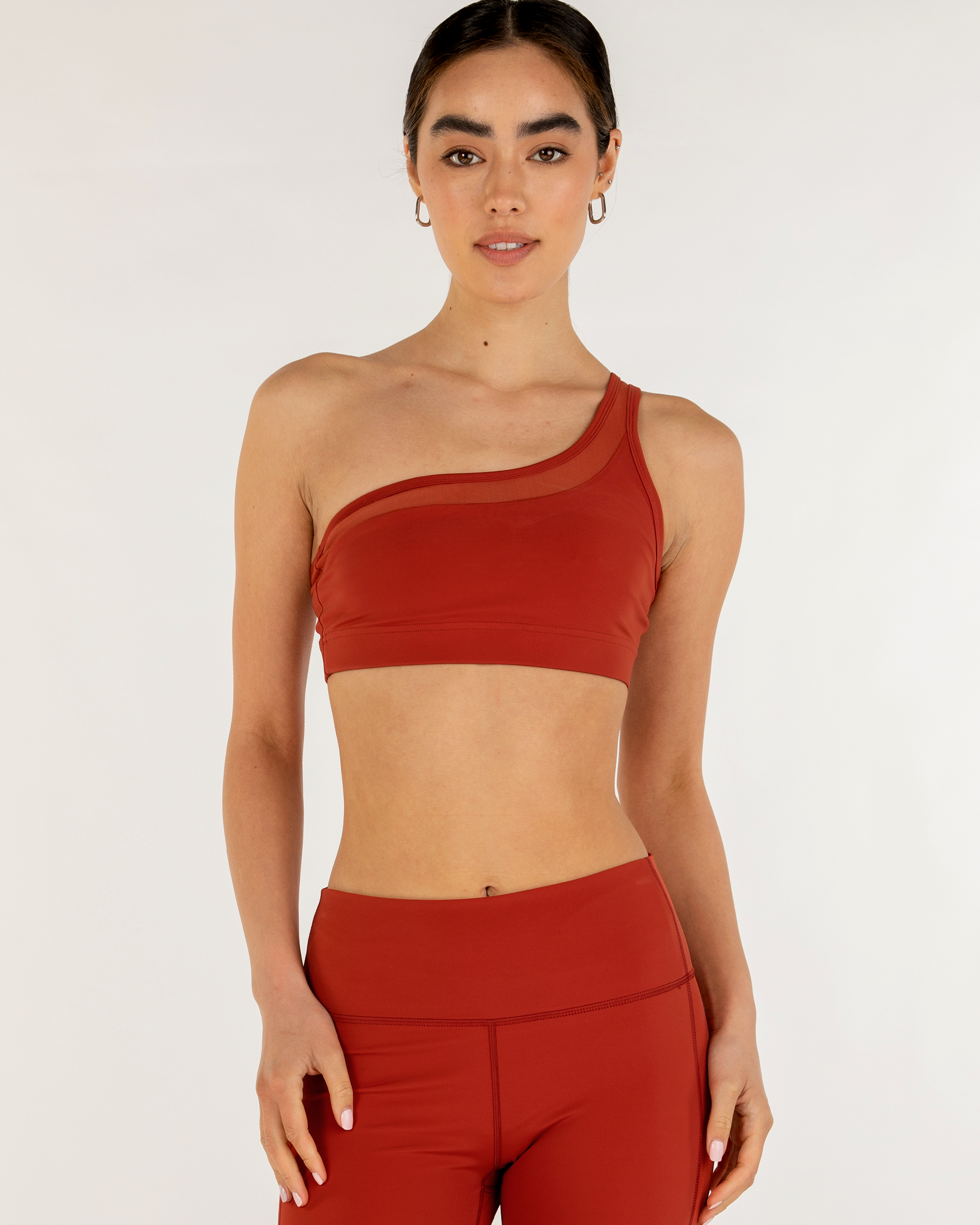 On Duty Mesh One Shoulder Silkiflex Bra