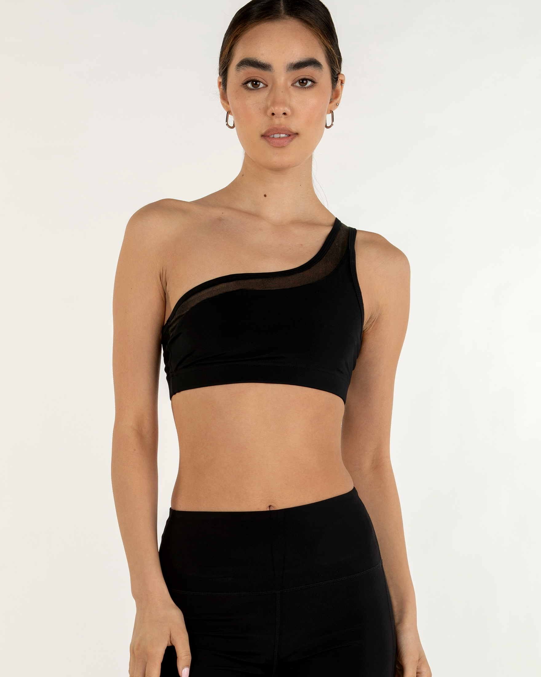 On Duty Mesh One Shoulder Silkiflex Bra