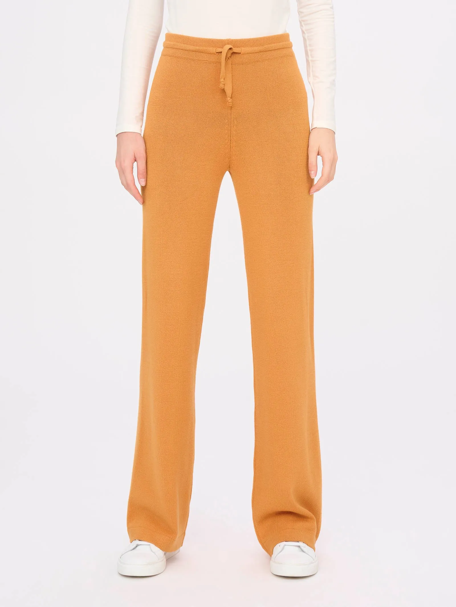 Pantalone a palazzo in tessuto Winter Basic - Nugget