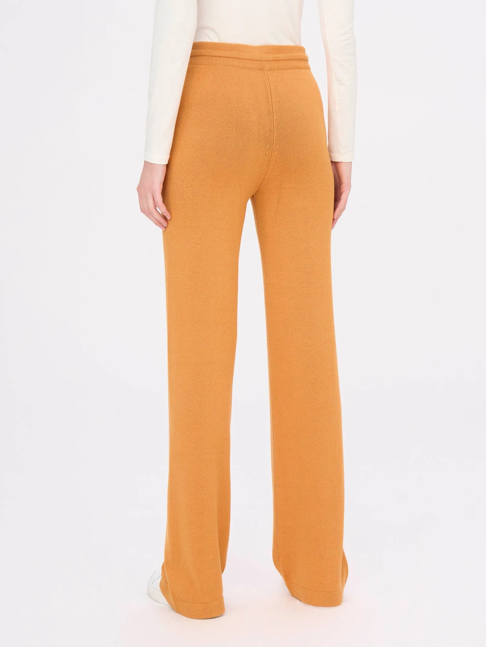 Pantalone a palazzo in tessuto Winter Basic - Nugget