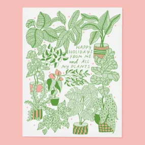 Plant Holiday Card