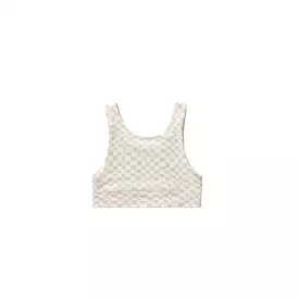 Play by Rylee & Cru Swift Sports Bra - Dove Check