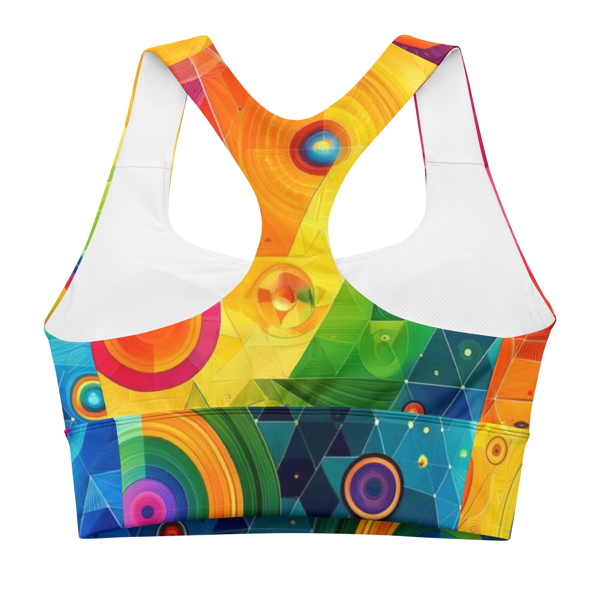 Pride Fusion Longline Sports Bra