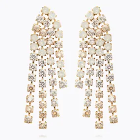 Rosanna Earrings / White Combo