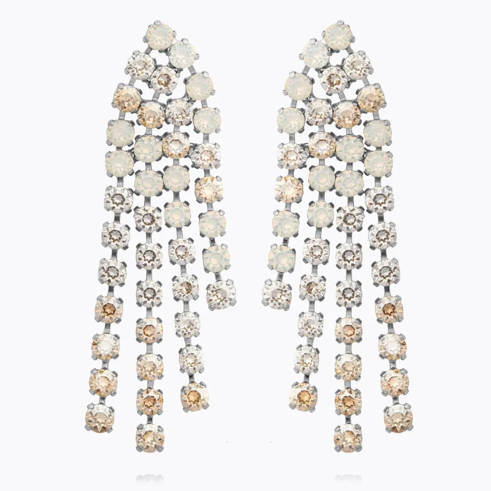 Rosanna Earrings / White Combo