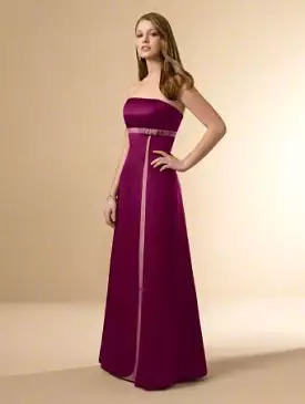 SALE Strapless Aline Long Gown Size 16 Style 6553