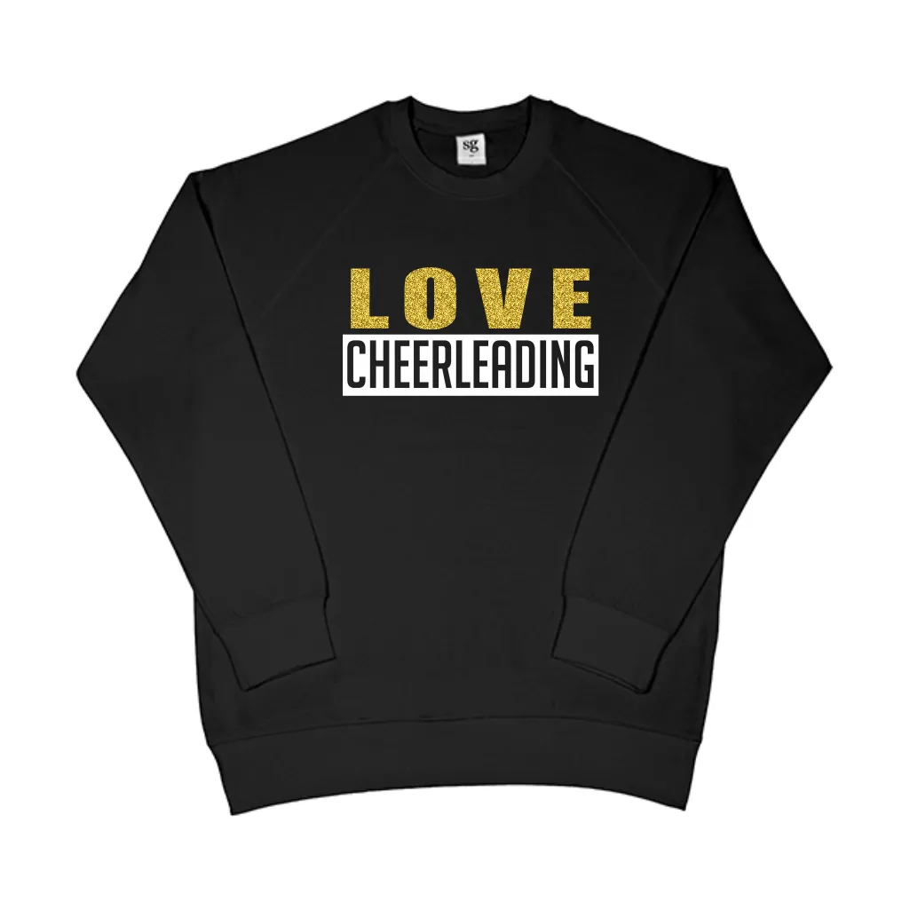 SG LOVE CHEERLEADING sweatshirt