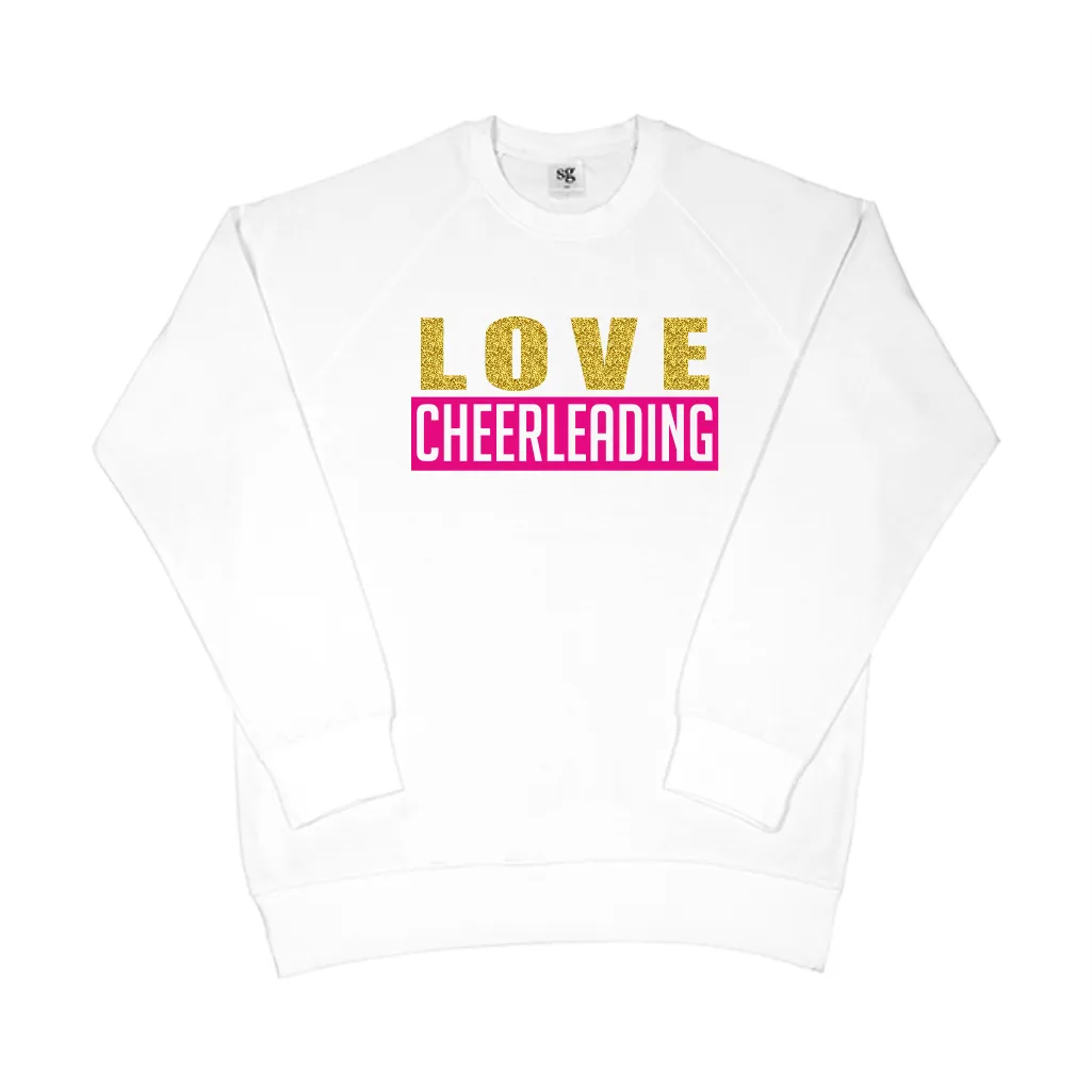 SG LOVE CHEERLEADING sweatshirt