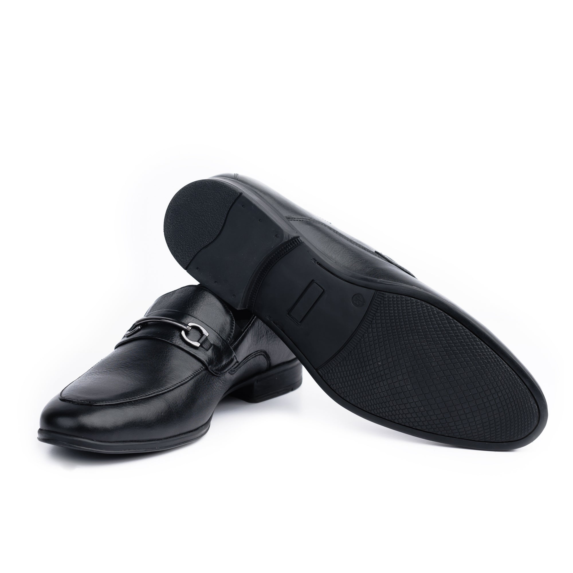 Smart & Sleek Black Loafers