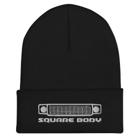 Squarebody Square Body Round Eye Winter Hat Cuffed Beanie