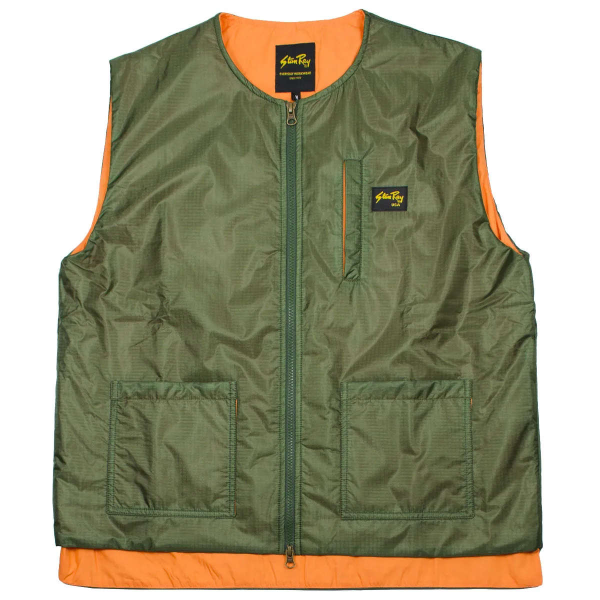 Stan Ray - Liner Vest - Olive Nylon